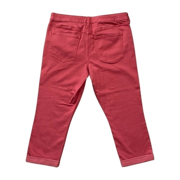 Arizona JEANS Victorian Red Cropped Jeggings Women’s Junior Size 13. Style#93677 - Picture 13 of 16